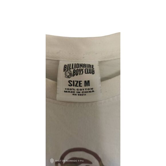 Billionaire Boys Club Space Astro Short-Sleeve Tee 'Bleach White' Size Medium - Picture 6 of 9